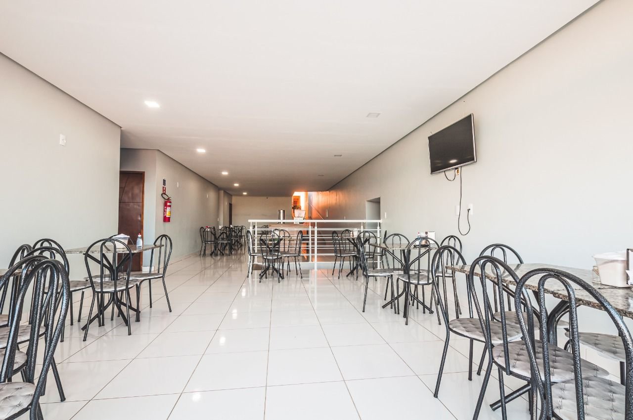 Foto da área gourmet do hotel